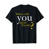 Where Will You Spend Eternity? Christian & Pastor Evangelism T-Shirt