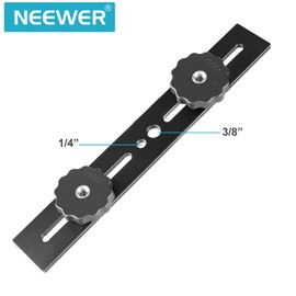Neewer 20,3 cm Dual Kamera Halterung Stativ Halterung für 3D Stereo Stereoscopic Fotografie