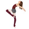 Body Wrappers 194 Womens 27 inch Legwarmers (BURGUNDY)