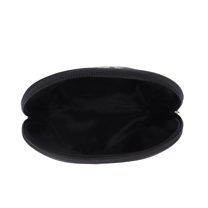 3pcs Makeup Cosmetic Storage Bag PU Leather Waterproof Zipper Closure