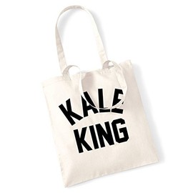 Flox Creative Kale king tote bag