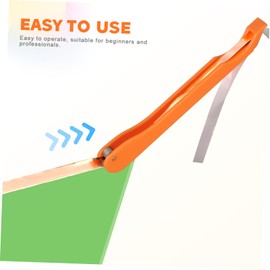 NOLITOY Stained Glass Foil Hand Tool Copper Foil Crafting Supplies Easy to Use Plastic Tool for Glass Crafting Projects Durable Elegant Design for Beginners Experts