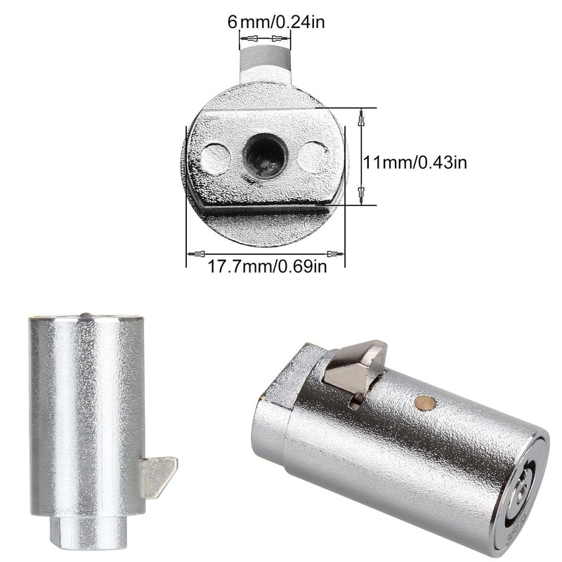 Tubular Key Lock for Vending Machines - Vending Machine Locks