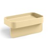 Blim Plus Sponge Holder with Suction Cups, Matte Yellow (Desert)