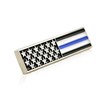 Thin Blue Line American Flag Bar Pin