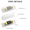 WMYCONGCONG 0/2/4 Gauge ANL Fuse Block Holder with 60 Amp