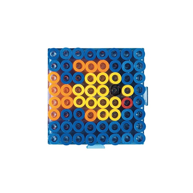 Hama 10.8224 Maxi Transparent Square Pegboard, 8.5 x 1 x