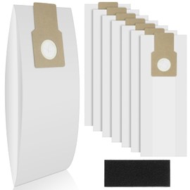 Tyhocent - Bolsas de aspiradora tipo U/L/O para aspiradora vertical Kenmore 5068, 50688, 50690, 50105, paquete de 8 bolsas de papel para Miele tipo Z, S170-S180, S183, S184, para Panasonic tipo U-2,