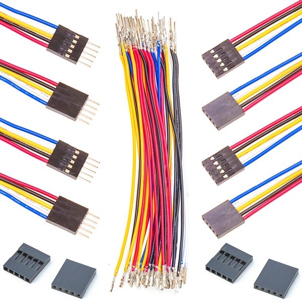 Kidisoii Dupont 2.54mm Wire Male to Female Dupont Connector and