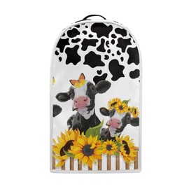 Annejudy Sunflower Animal Cow Print Blender Dust Covers for Kitchen Counter,Juicer Cover Storage Pouch Cooker Mixer Covers Sleeve Coffee Maker Appliance Cover Food Processor Dust Cover