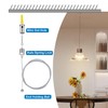 Teemyaa 20 Sets Hanging Wire Cable Kit for Hexagon Garage