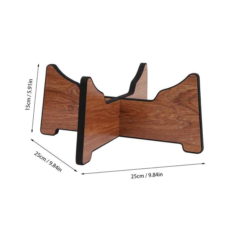 Ethereal Drum Bracket Stable Support Exquisite Wooden Tongue Drum Stand