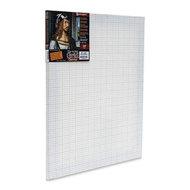Masterpiece Artist Canvas 71728s Grid 3/4" Deep, 16" x 20", Double Primed Archival Acid-Free Cotton