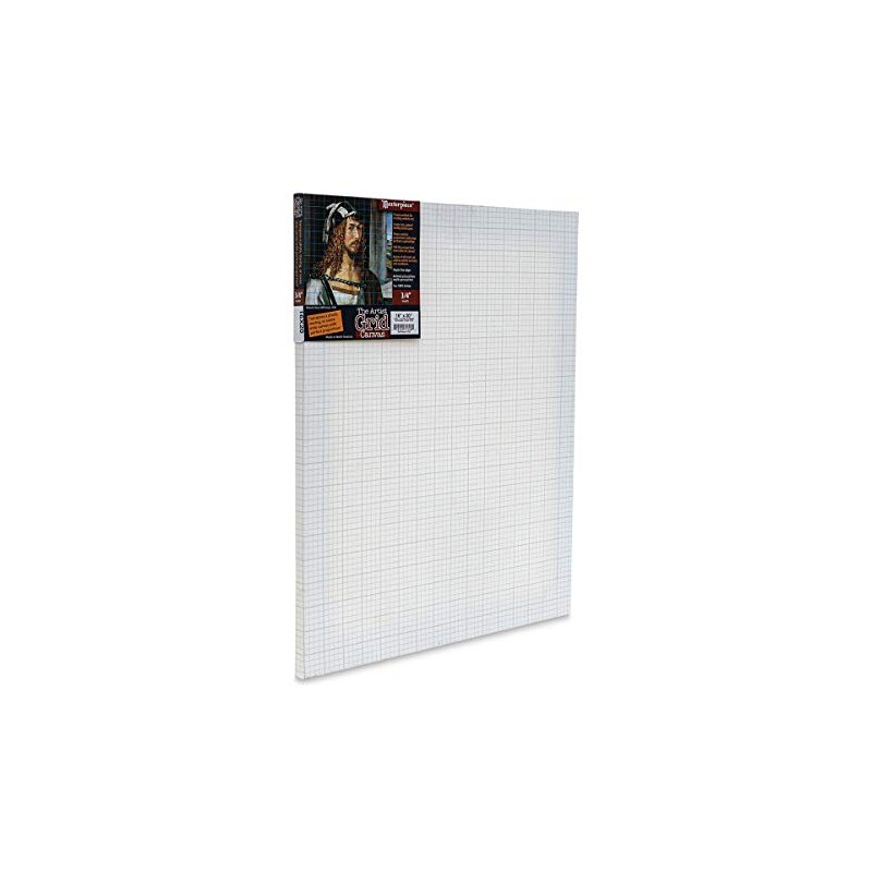 Masterpiece Artist Canvas 71728s Grid 3/4" Deep, 16" x 20",