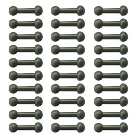 The Lord of the Tools Pack of 80 Chod Heli Beads Carp Fishing Helicopter Rigs Line Guard Zig Rig Terminal Tackle Fishing Accessories for Fishing Lovers