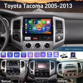 Jingelsye For Toyota Tacoma 2005-2015 Android 12.0 Car Radio Stereo GPS WIFI Apple Carplay