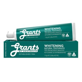 Grants Whitening Toothpaste – Spearmint 110g