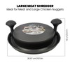 Chicken Shredder Tool Twist Chicken Breast Meat Vegetable Shredder With