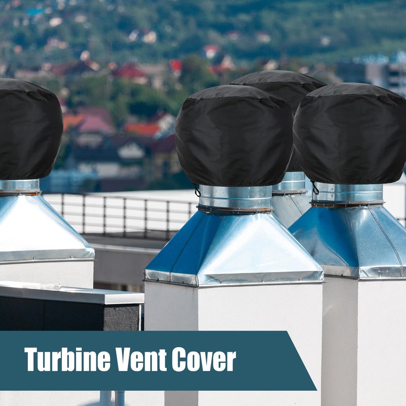 4 Pack Wind Turbine Roof Vent Cover 20" x 20"