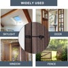 Wexecon 4 Pieces Stainless Barn Door Lock Gate Hardware, 6"
