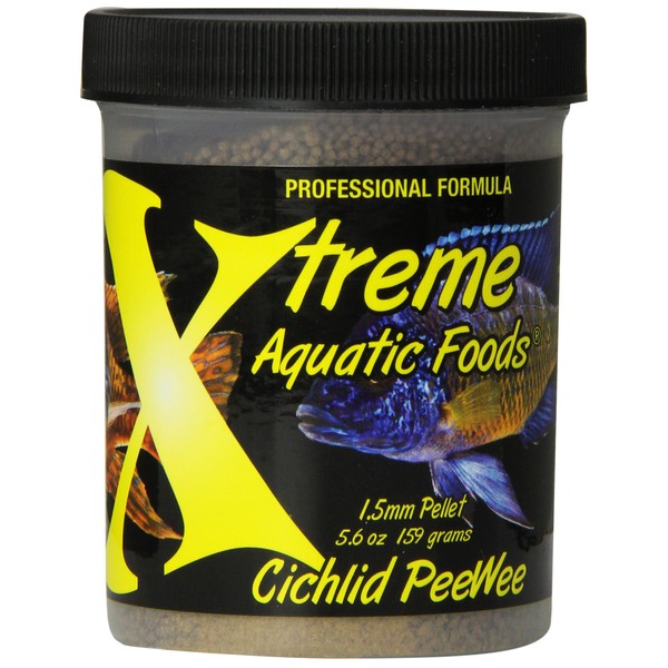 Xtreme Aquatic Foods 2133-A Cichlid Peewee Fish Food