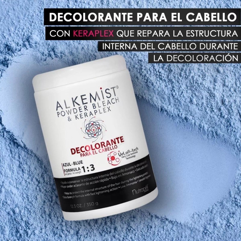 Nutrapel Decolorante Azul Alkemist Keraplex Nutrapel + Activador