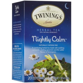 Twinings Nightly Calm Herbal Tea, 20 ct (1 Pack)
