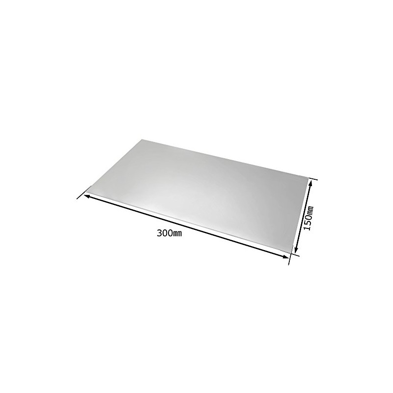 久宝 Metal Productions Aluminum Plate Slim Thickness 2.0 X Width 150x300 mm