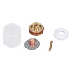5Pcs/Set TIG Welding Torch Cup Brass Glass Cups Collet Nozzle