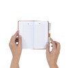 Address Book A-Z Grey Index Hard Back Cover Slim Address