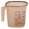 Nayasa Plastic Bathroom Set -Brown - 6 Piece