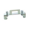 PZRT 10pcs Rail Terminal Iron Plug Clamping Rail Single-Layer Terminal