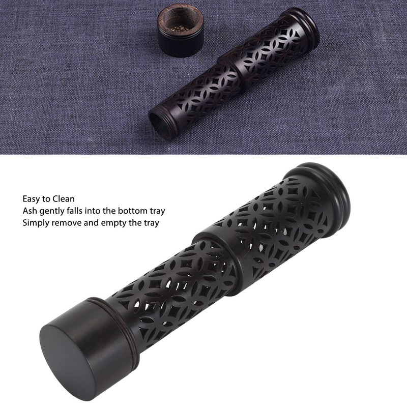 Standing Incense Stick Burner Sandalwood Carved Decorative Incense Stick Holder
