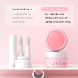 Mascarilla Labial Nocturna Laikou Sakura Reparadora