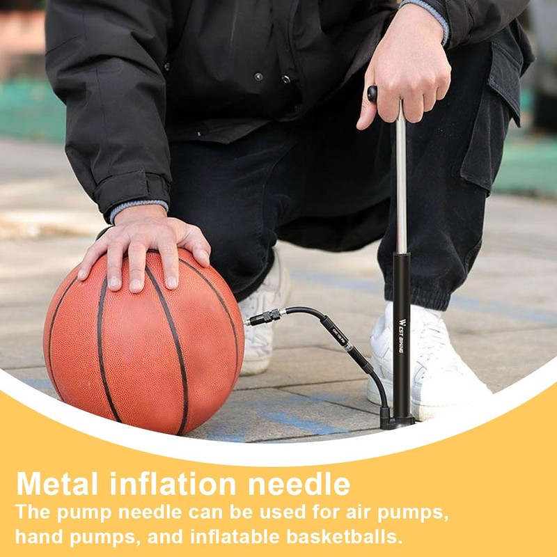 CPJJ 6 Piece Ball Pump Needle Set Needle Inflator Kit