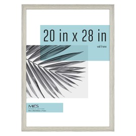 MCS Industries Inc 63742 20x28 Inch Studio Gallery, Gray Woodgrain Frames, 20x28
