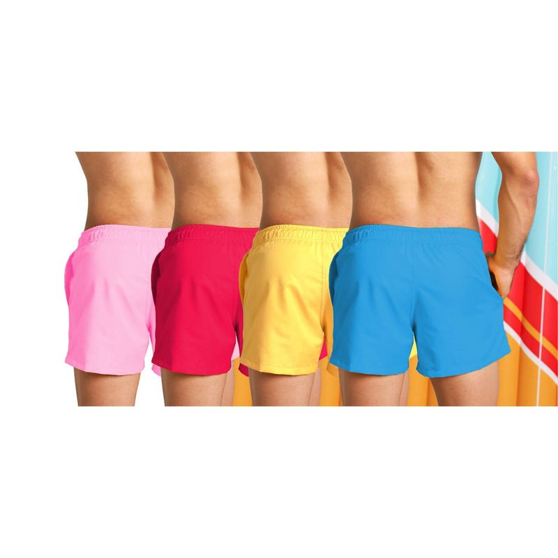 Fenix fit Short Corto De Playa, Traje De Baño Spandex