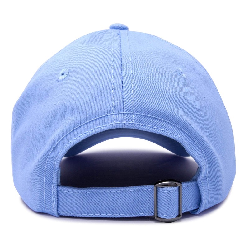 DALIX sombrero de mariposa azul exótico para mujer, regalo bordado