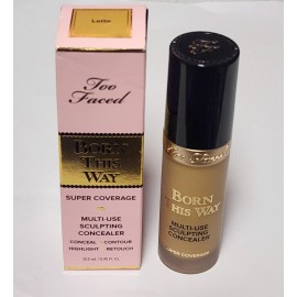 Too Faced Latte Born This Way Multi Use Sculpting Concealer Full Size New