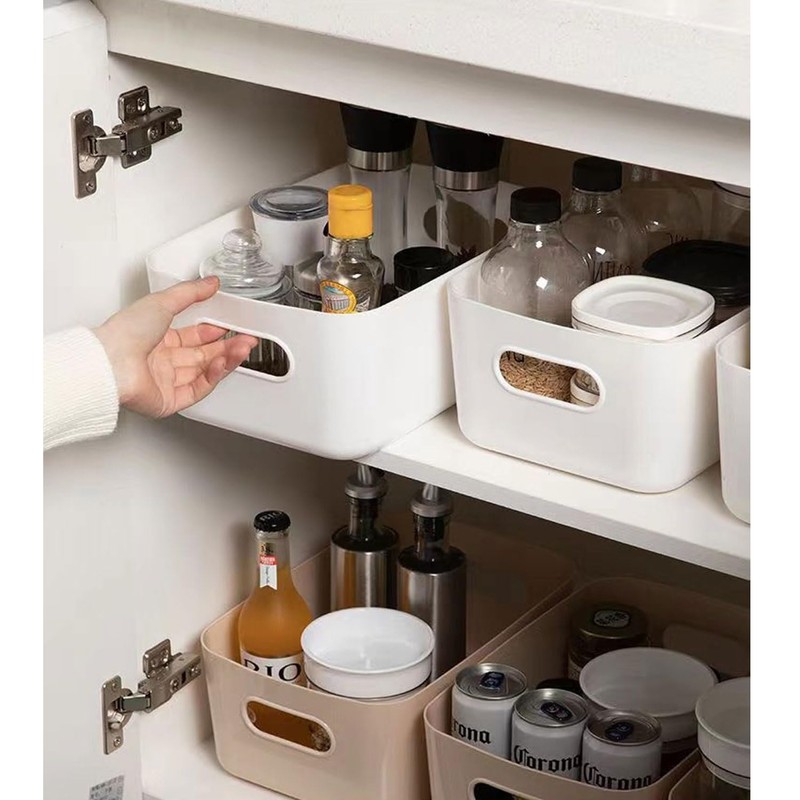 Storage Box, Storage Case, Small, Set of 6, Soft Polyethylene