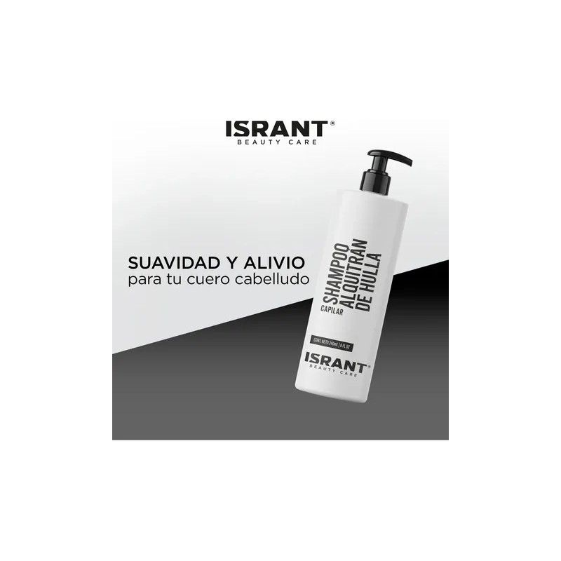 Shampoo Alquitran 240ml Isrant Control Psoriasis Caspa