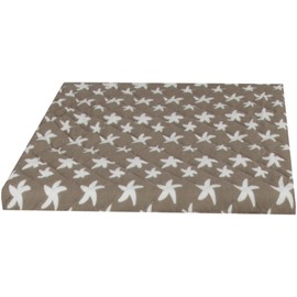 Bestgoodies Dryer and Washing Machine Cover (Starfish Taupe) 60 x 60 cm with Elastic Band, Dryer Cover Washing Machine Cover - Dryer Pad