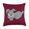 Kaisi Drawing, Snooze, Dream Sleep, Pajamas, Children's Snooze Light, Rabbit Sleep Throw Pillow, 18x18, Multicolor