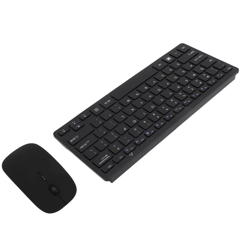 2.4G Wireless Keyboard Mouse Combo 78 Keys Keyboard USB Receiver