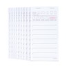 DGBDPACK Guest Check Pads EP-3616WP-1 (10 Pads), Total 500 Sheets