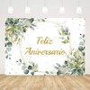 Ticuenicoa 7x5ft Feliz Aniversario Backdrop Mexican Happy Anniversary Photography Background