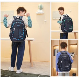 Camo Boys Backpacks for Middle School Elementary, Camo Bookbags for Teens Boys, Camouflage School Bags for Boys