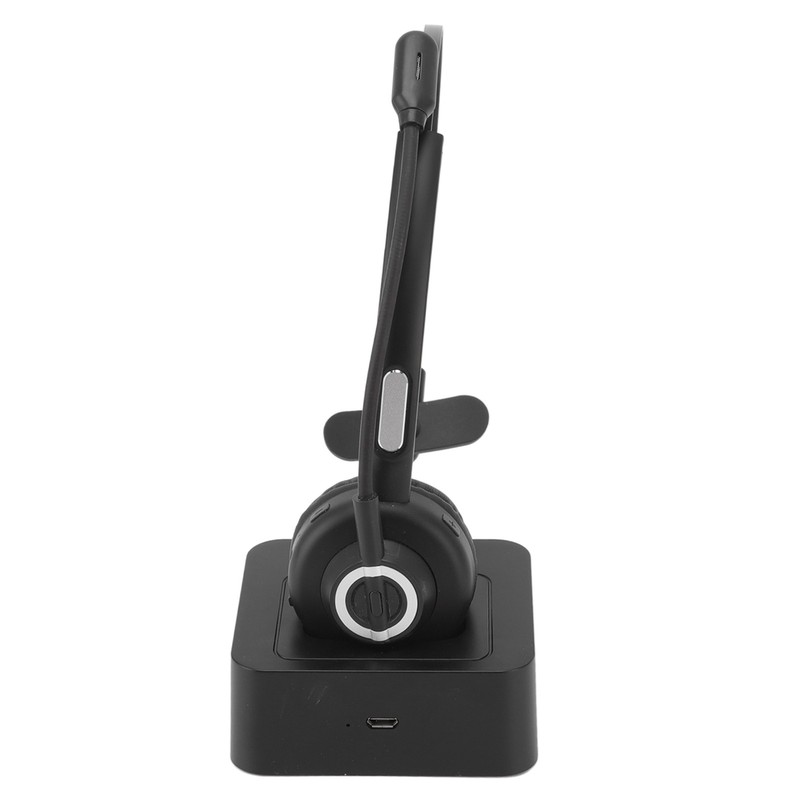 Call Center Headset Noise Cancelling Comfortable Adjustable Bluetooth Headset with