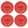 PATIKIL 3.1" Paddle Board D Rings, 4 Pcs Stainless Steel