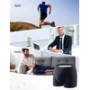 3 Pcs Men’s Incontinence Pants Incontinence Boxer Brief with Absorbent